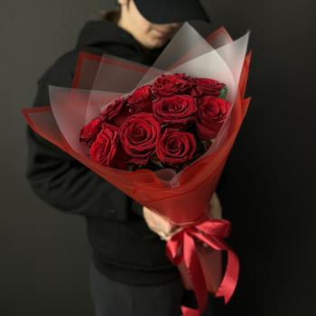 Эквадорские красные роза 40 см